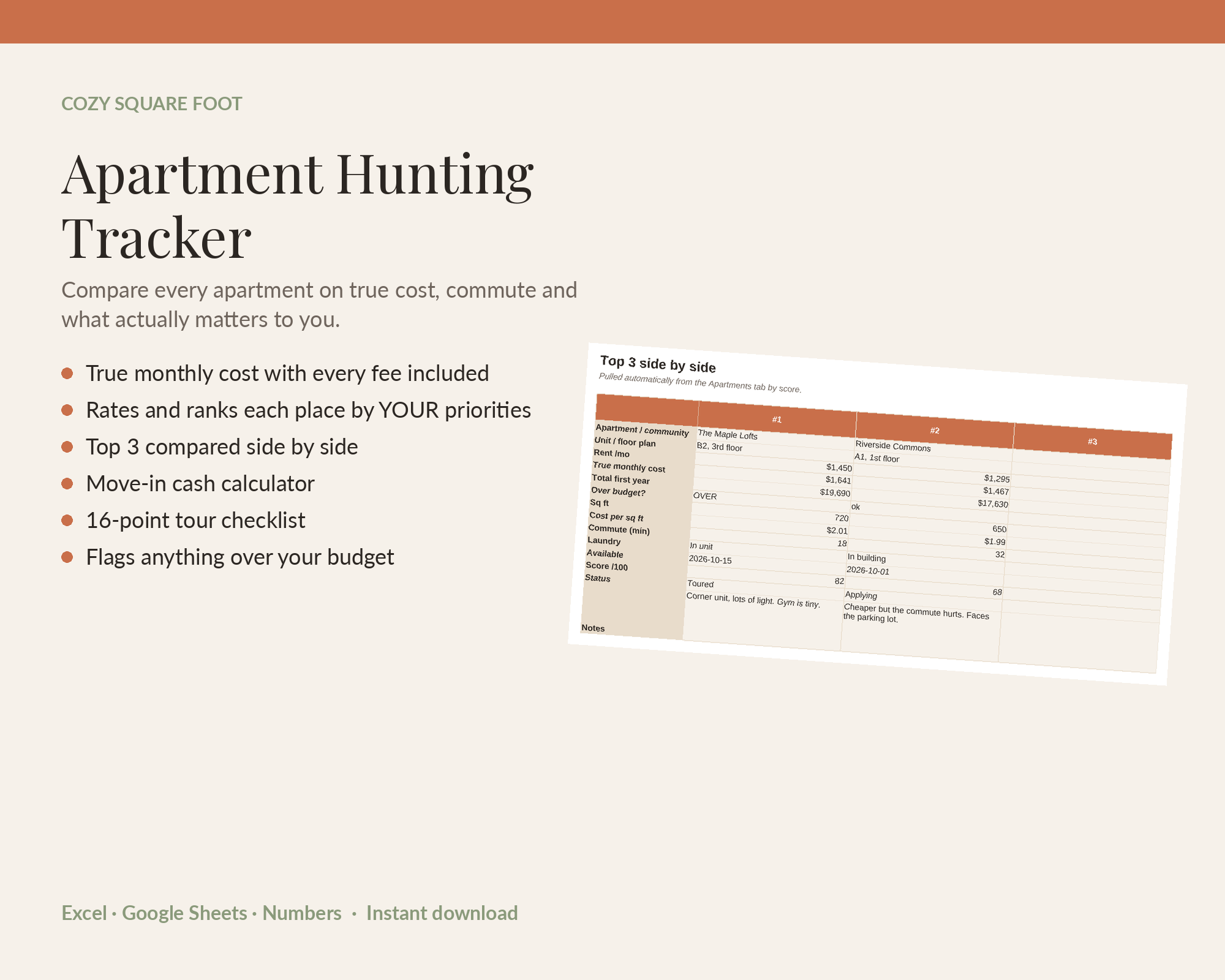 The Apartment Hunting Tracker